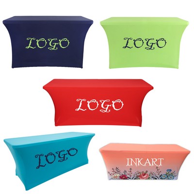 4' Flame Retardant Stretch Table Cover