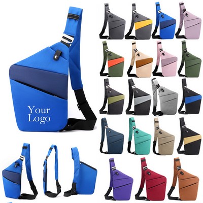 Diagonal Cross Chest Bag