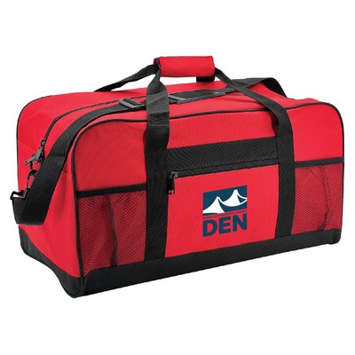 21" Deluxe Sports Duffel Bag with Shoe Storage