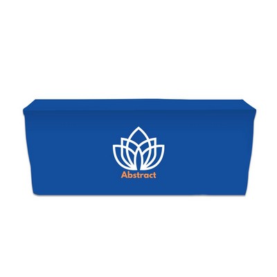 Fitted Table Covers - Zipper Back, Standard Polyester Fabric (4' x 2.5')
